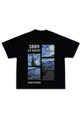 T-shirt Oversize 100% Coton – "1889 At Night"